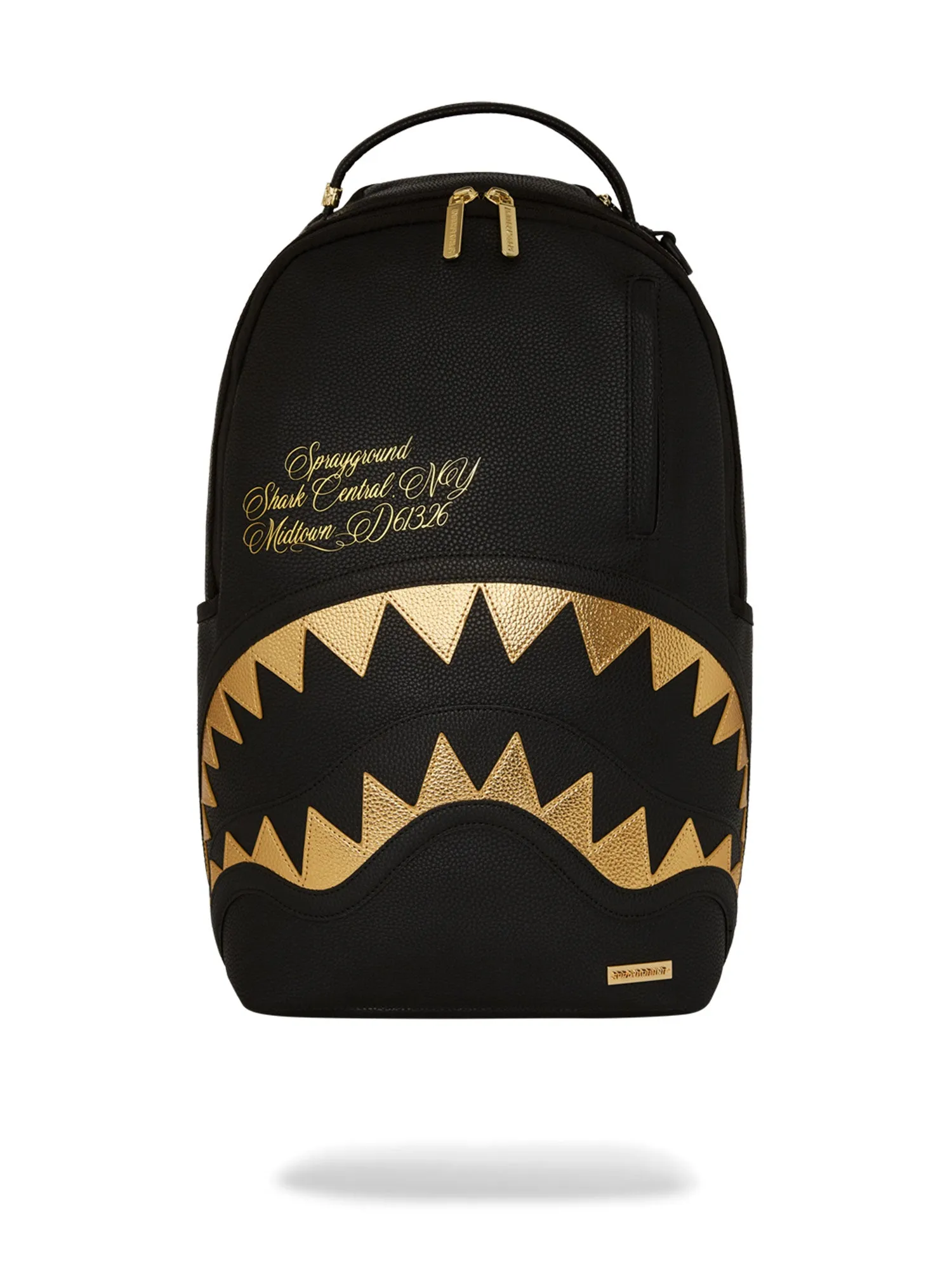 SPRAYGROUND SHARK CENTRAL GOLD DLXSV BACKPACK sold by Luke 1977