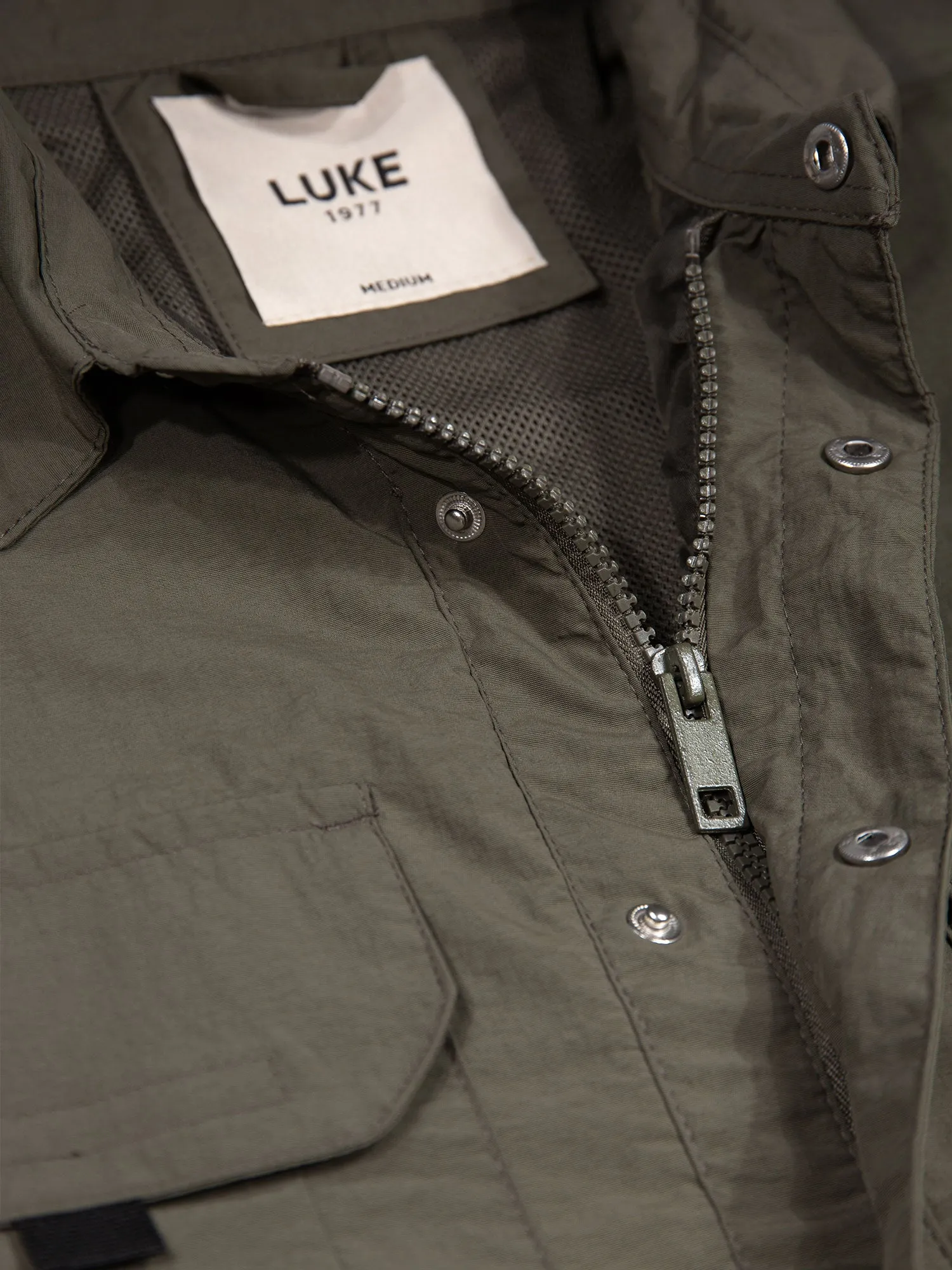 BLOW COLD LIGHTWEIGHT UTILITY SHACKET sold by Luke 1977 product image thumbnail 4