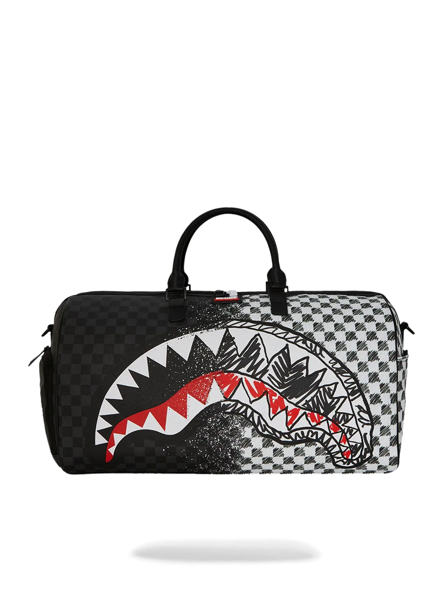 SPRAYGROUND SCRIBBLE DRIBBLE CHECK DUFFLE sold by Luke 1977