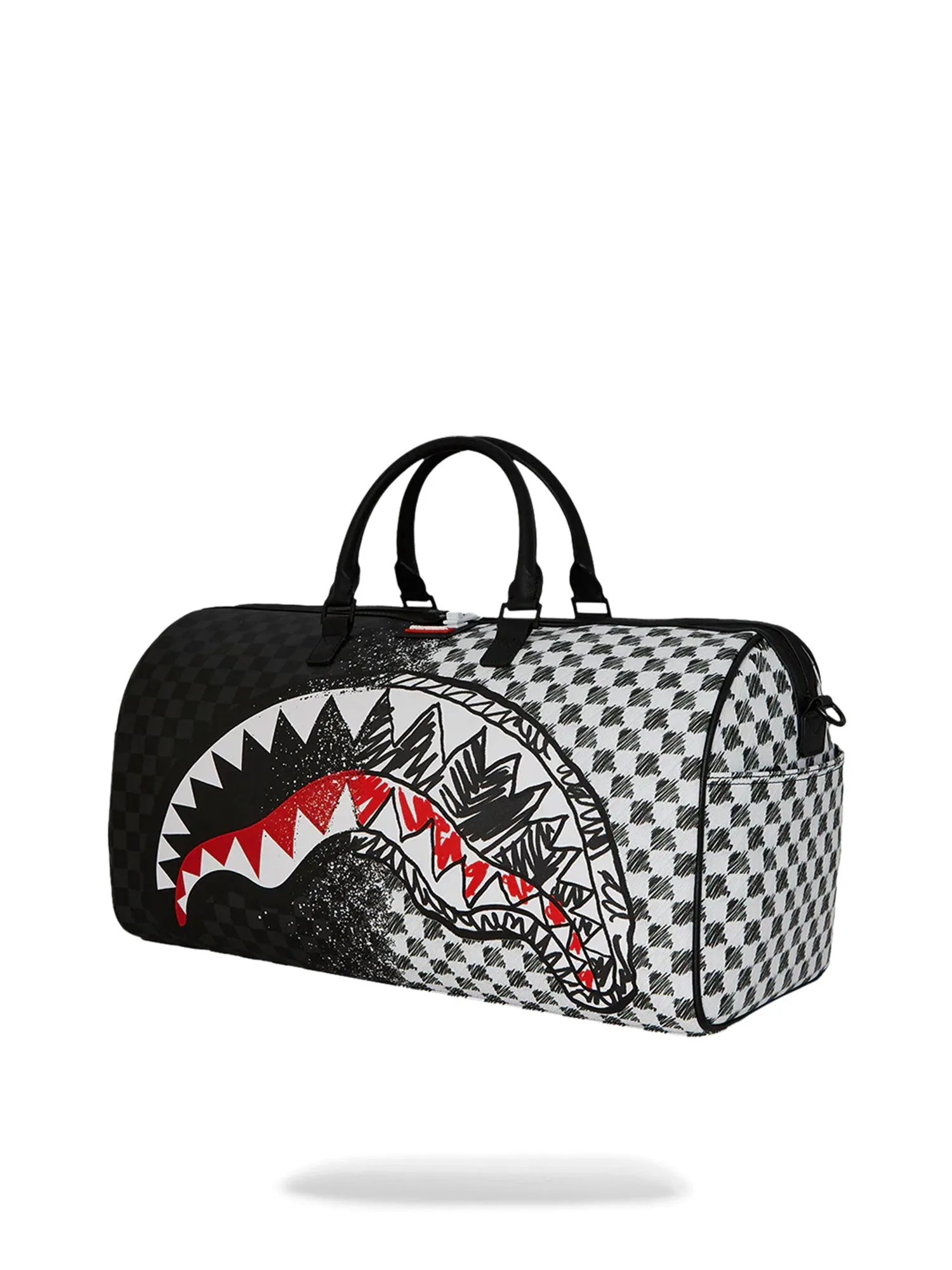 SPRAYGROUND SCRIBBLE DRIBBLE CHECK DUFFLE sold by Luke 1977 product image thumbnail 4