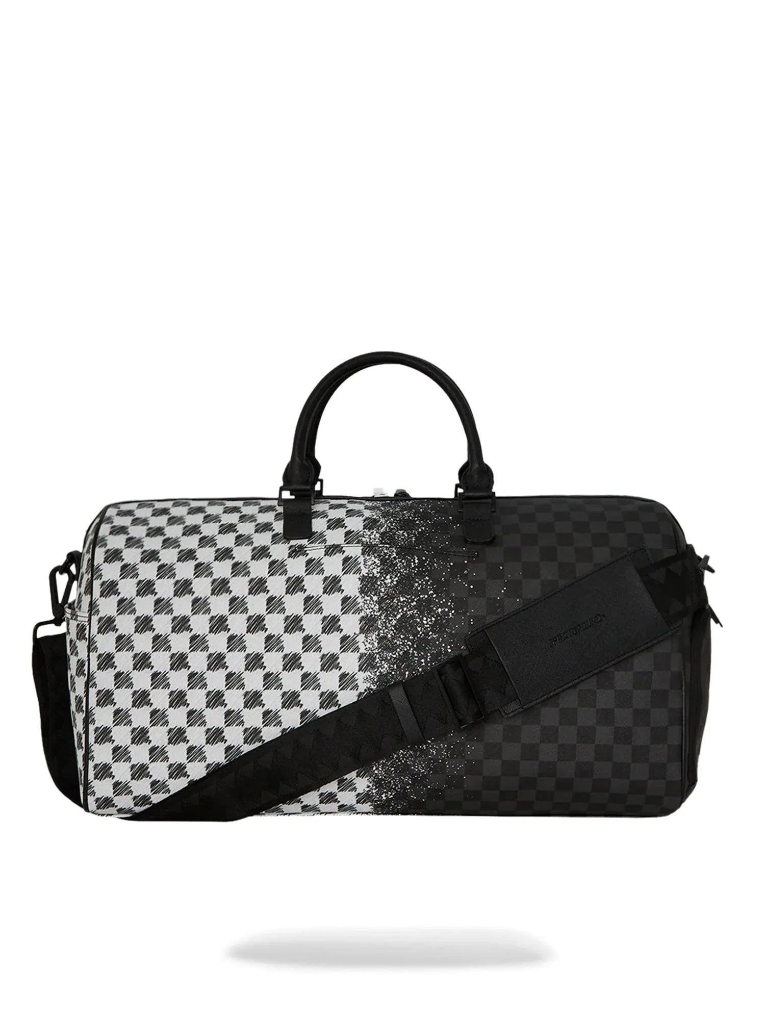 SPRAYGROUND SCRIBBLE DRIBBLE CHECK DUFFLE sold by Luke 1977 product image thumbnail 5