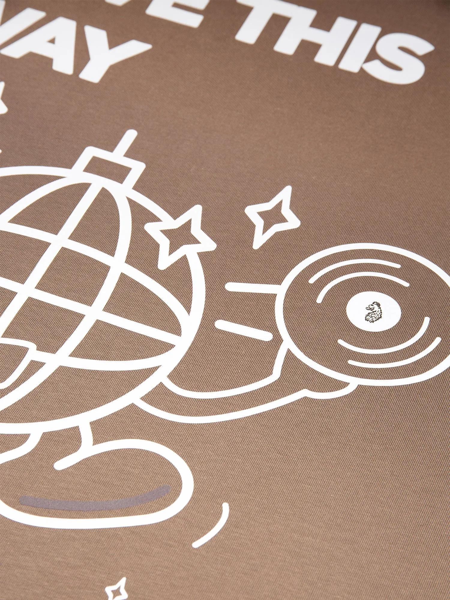 RAVE ON PRINTED T-SHIRT sold by Luke 1977 product image thumbnail 3