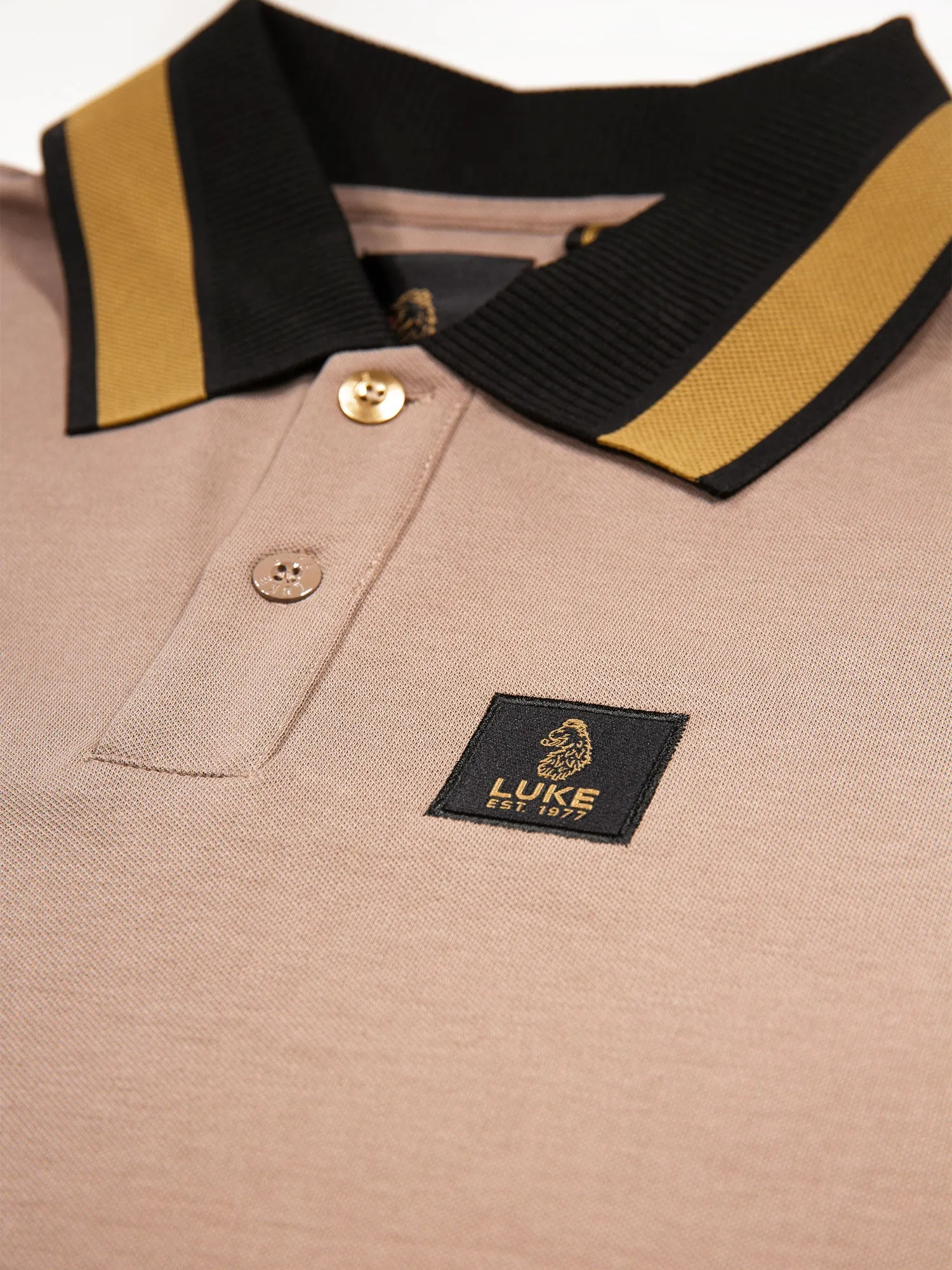 MAKATI HONEYCOMB TEXTURED POLO sold by Luke 1977 product image thumbnail 3