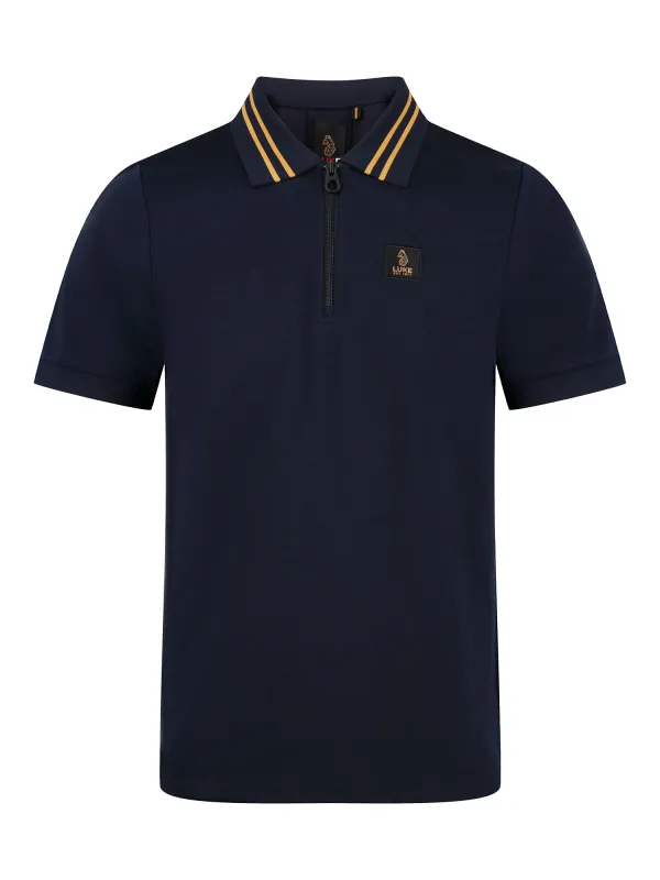 THROOP ZIP NECK POLO sold by Luke 1977