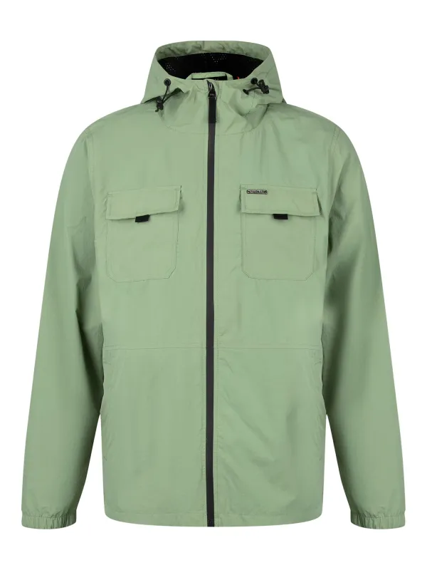 DENVER CRINKLED NYLON HOODED JACKET sold by Luke 1977