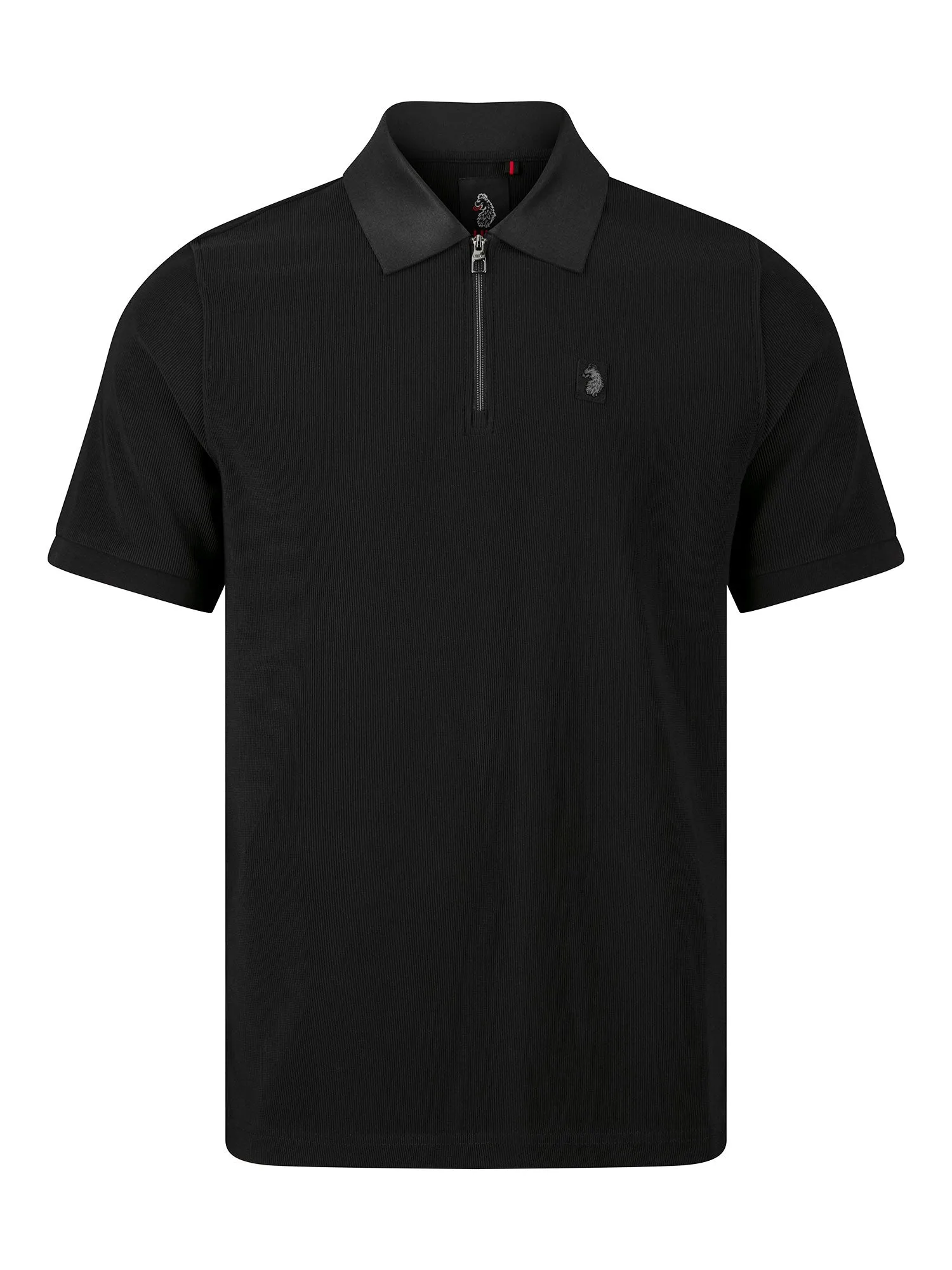 PENRITH ZIP NECK SHORT SLEEVE POLO sold by Luke 1977