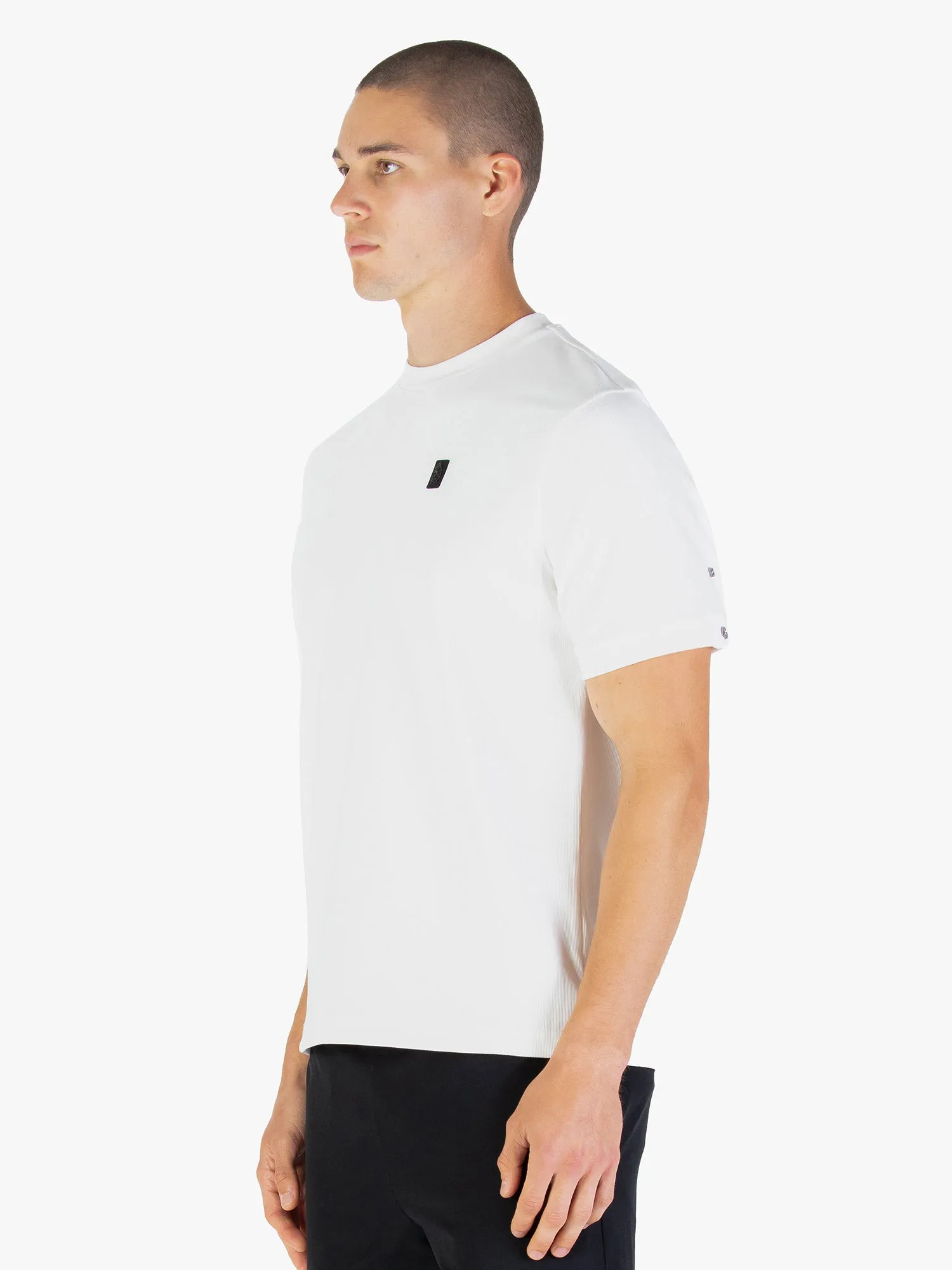 KESWICK RIB DETAIL CREW T-SHIRT sold by Luke 1977 product image thumbnail 3