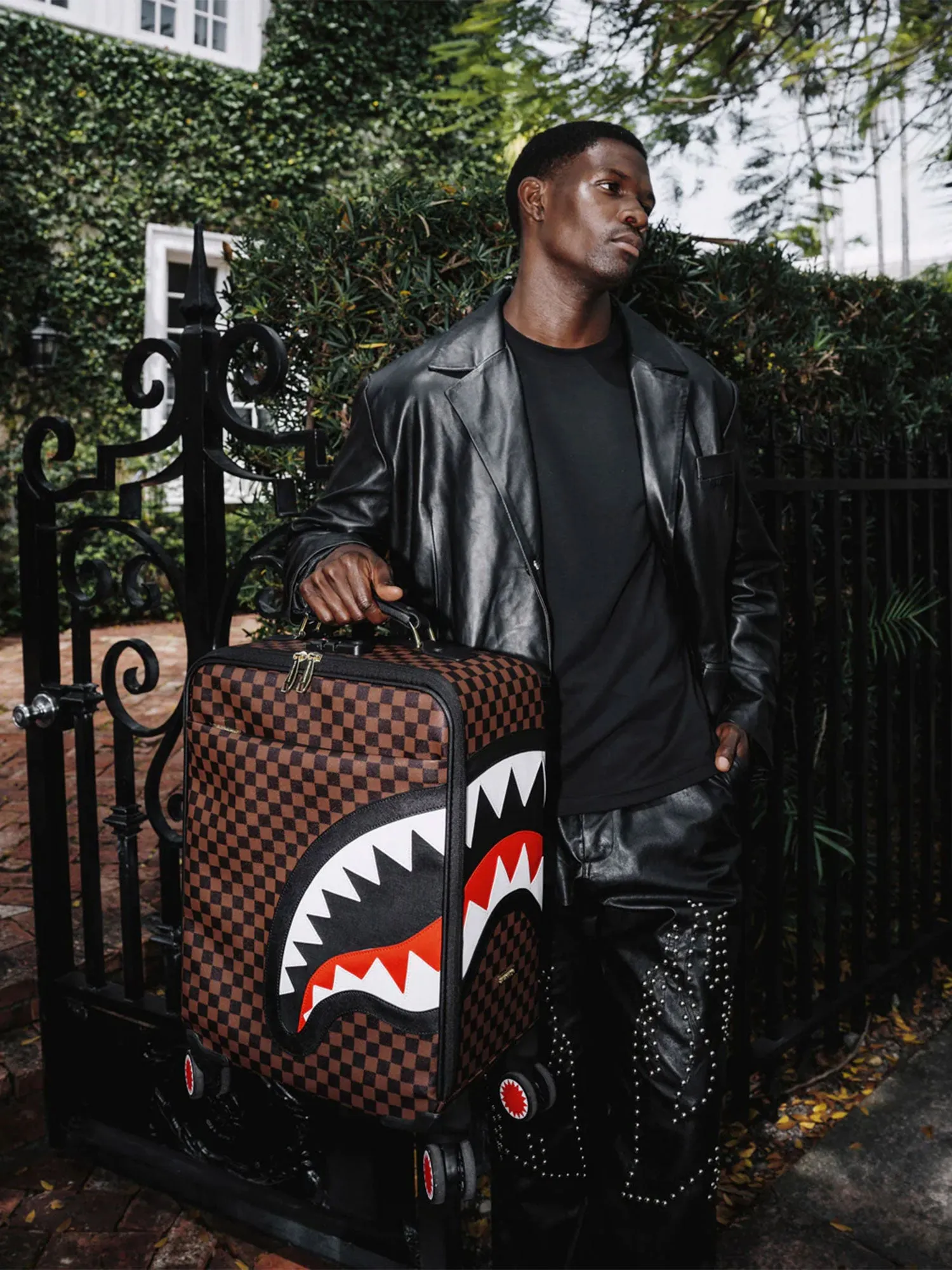 SPRAYGROUND SAWTOOTH SHARKS IN PARIS CARRY-ON LUGGAGE sold by Luke 1977 product image thumbnail 2