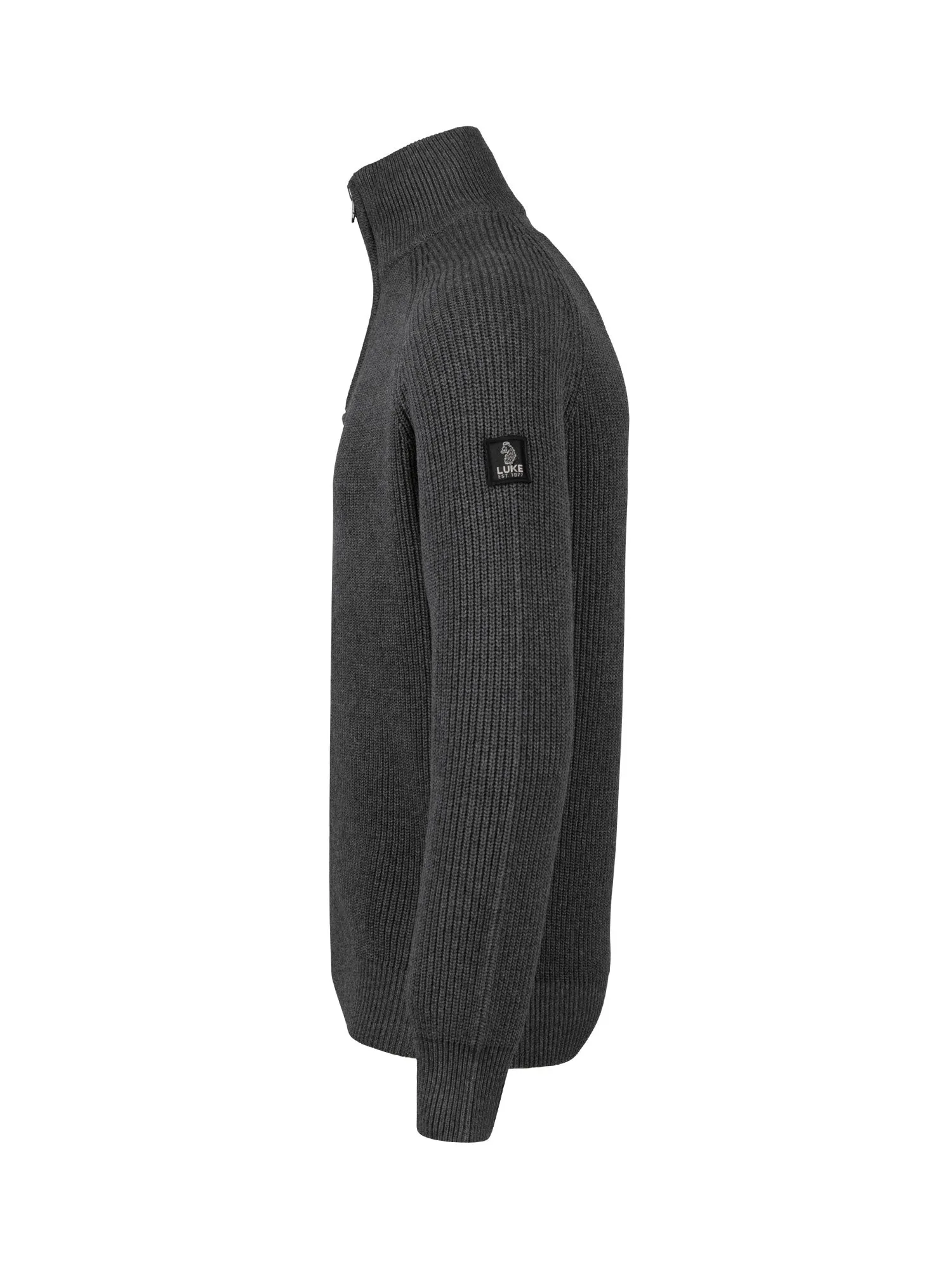 WATTON PLATED 1/4 ZIP KNITTED JUMPER sold by Luke 1977 product image thumbnail 5
