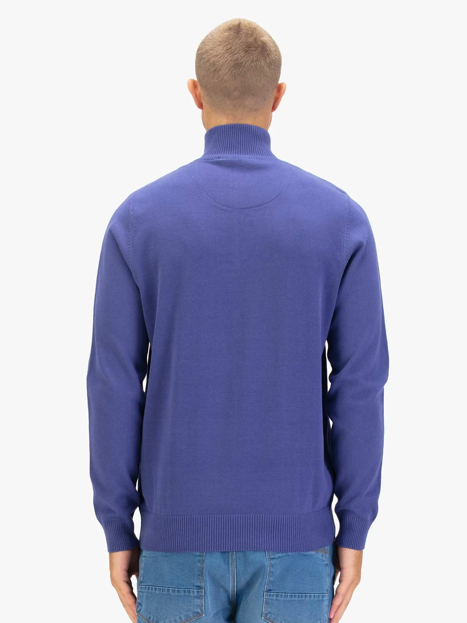 PRETENDER FUNNEL NECK KNITTED JUMPER sold by Luke 1977 product image thumbnail 4