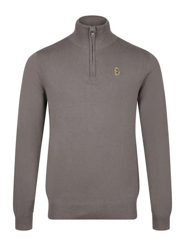 PRETENDER FUNNEL NECK KNITTED JUMPER sold by Luke 1977
