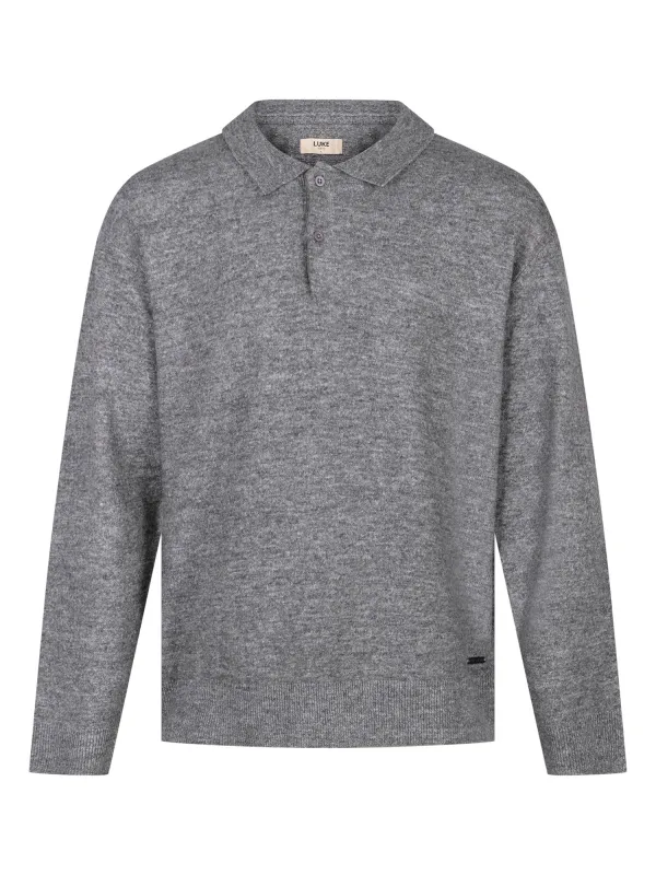 KINGSBRIDGE LONG SLEEVE KNITTED POLO sold by Luke 1977