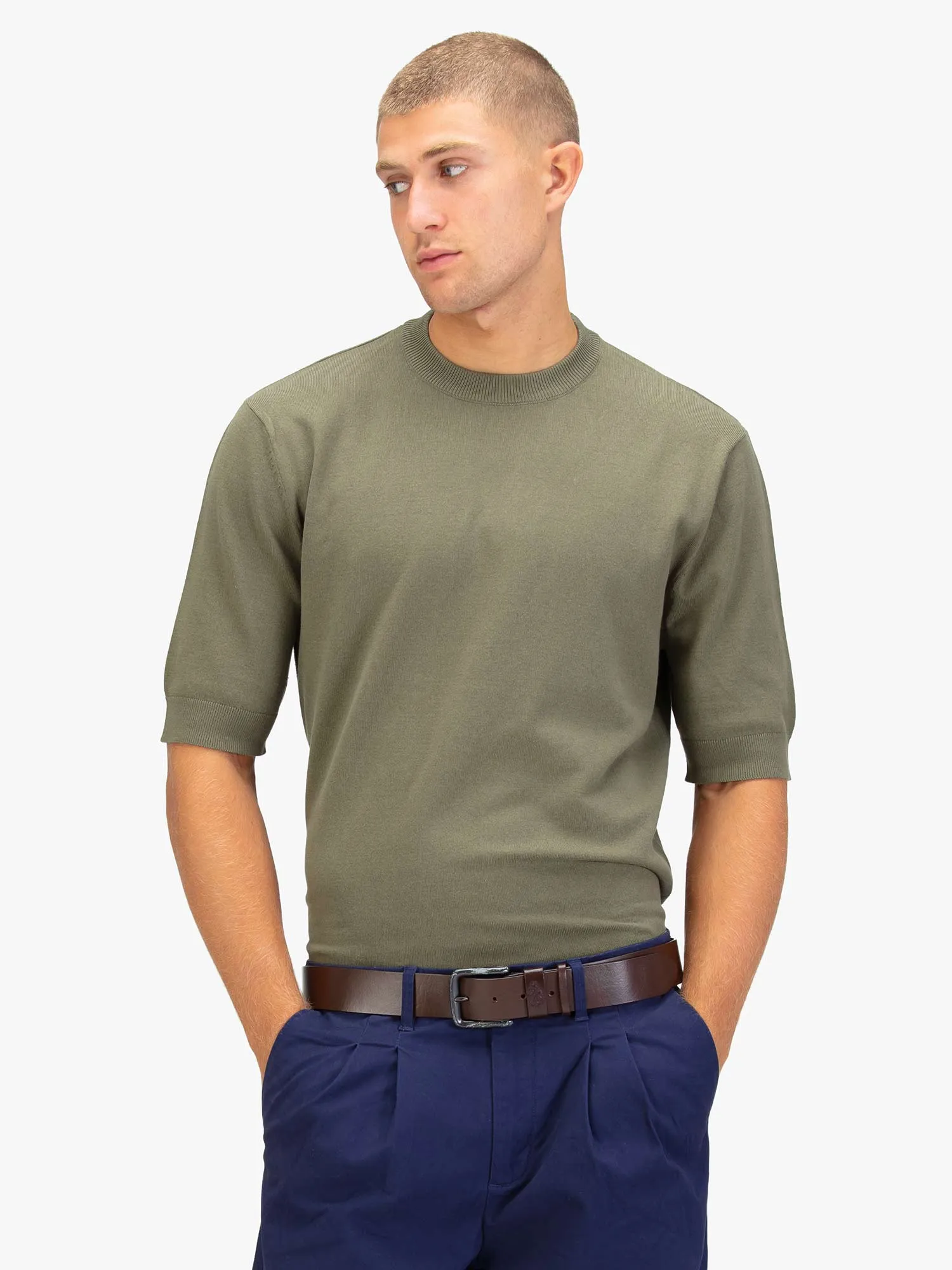 FARRINGTON KNITTED T-SHIRT sold by Luke 1977 product image thumbnail 2