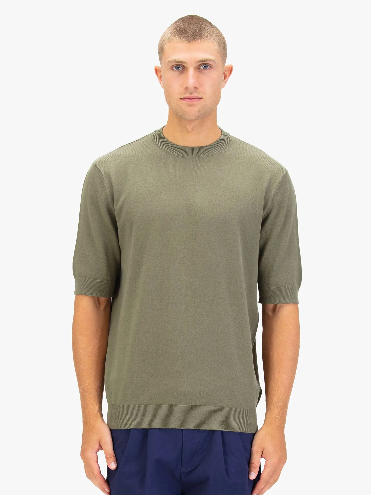 FARRINGTON KNITTED T-SHIRT sold by Luke 1977 product image thumbnail 3