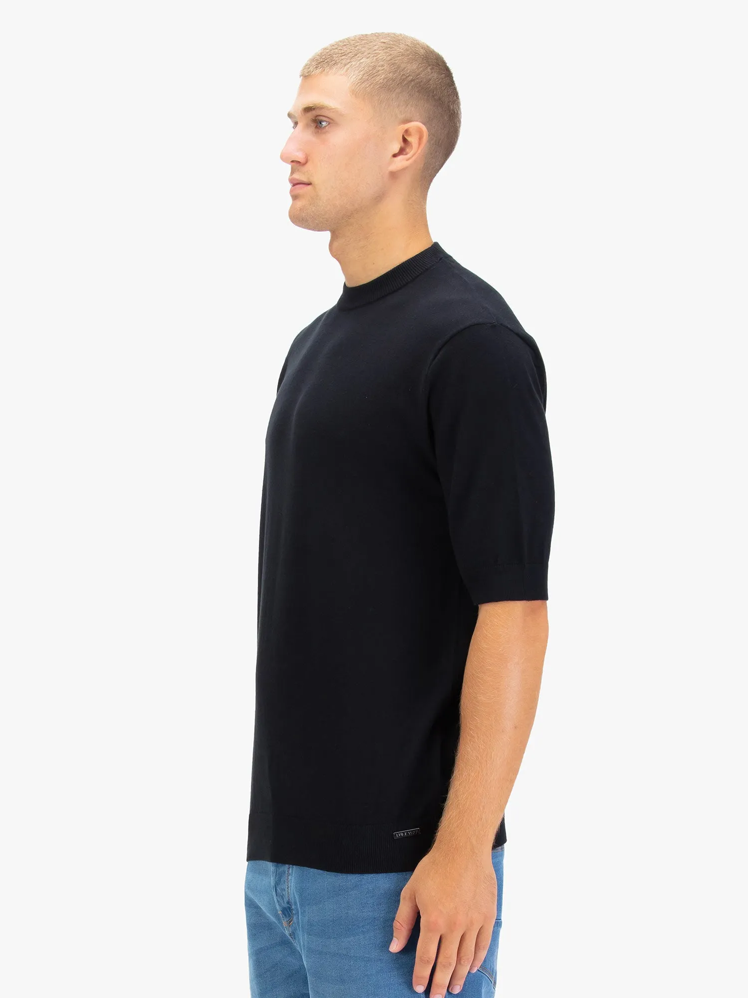 FARRINGTON KNITTED T-SHIRT sold by Luke 1977 product image thumbnail 3