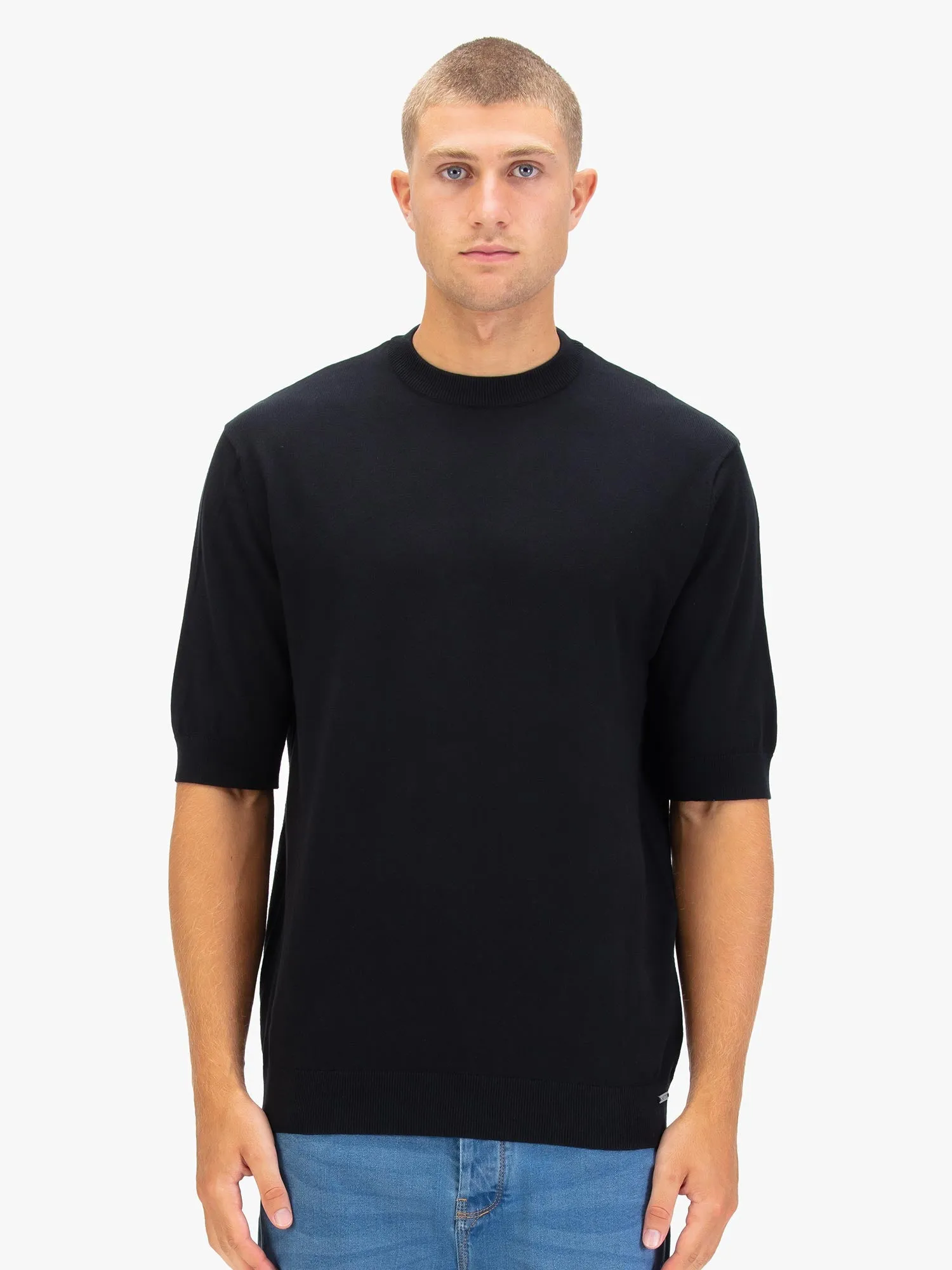 FARRINGTON KNITTED T-SHIRT sold by Luke 1977 product image thumbnail 2