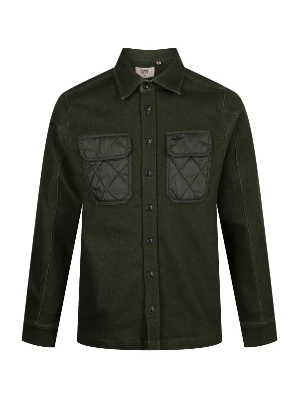 DOWN LONG SLEEVE SHIRT WITH QUILTED POCKET sold by Luke 1977