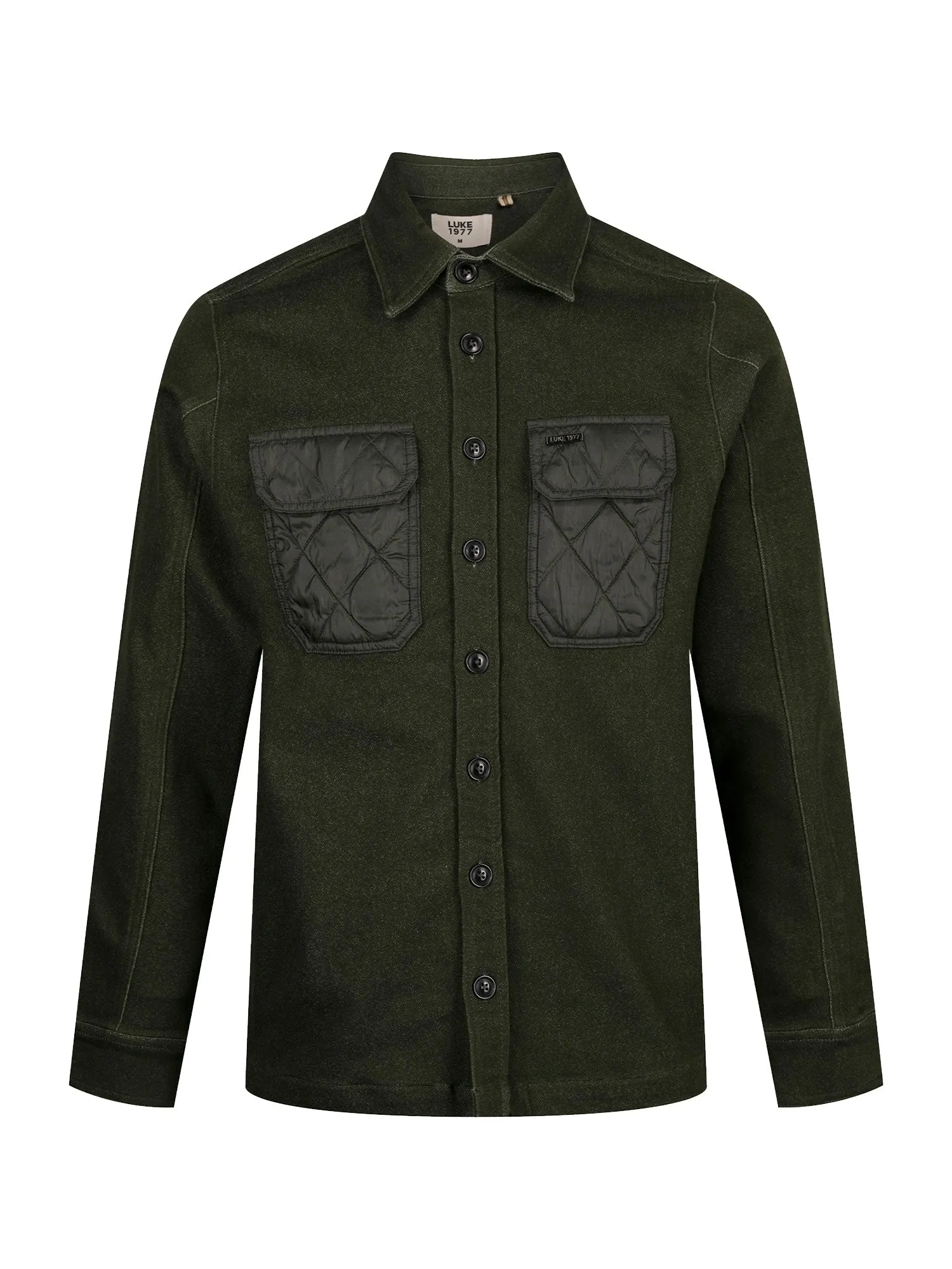 DOWN LONG SLEEVE SHIRT WITH QUILTED POCKET sold by Luke 1977