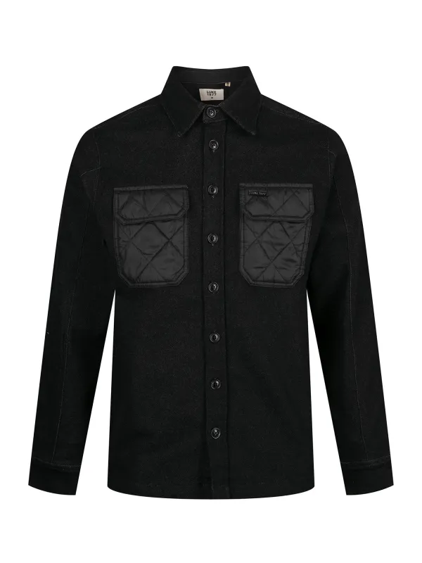 DOWN LONG SLEEVE SHIRT WITH QUILTED POCKET sold by Luke 1977
