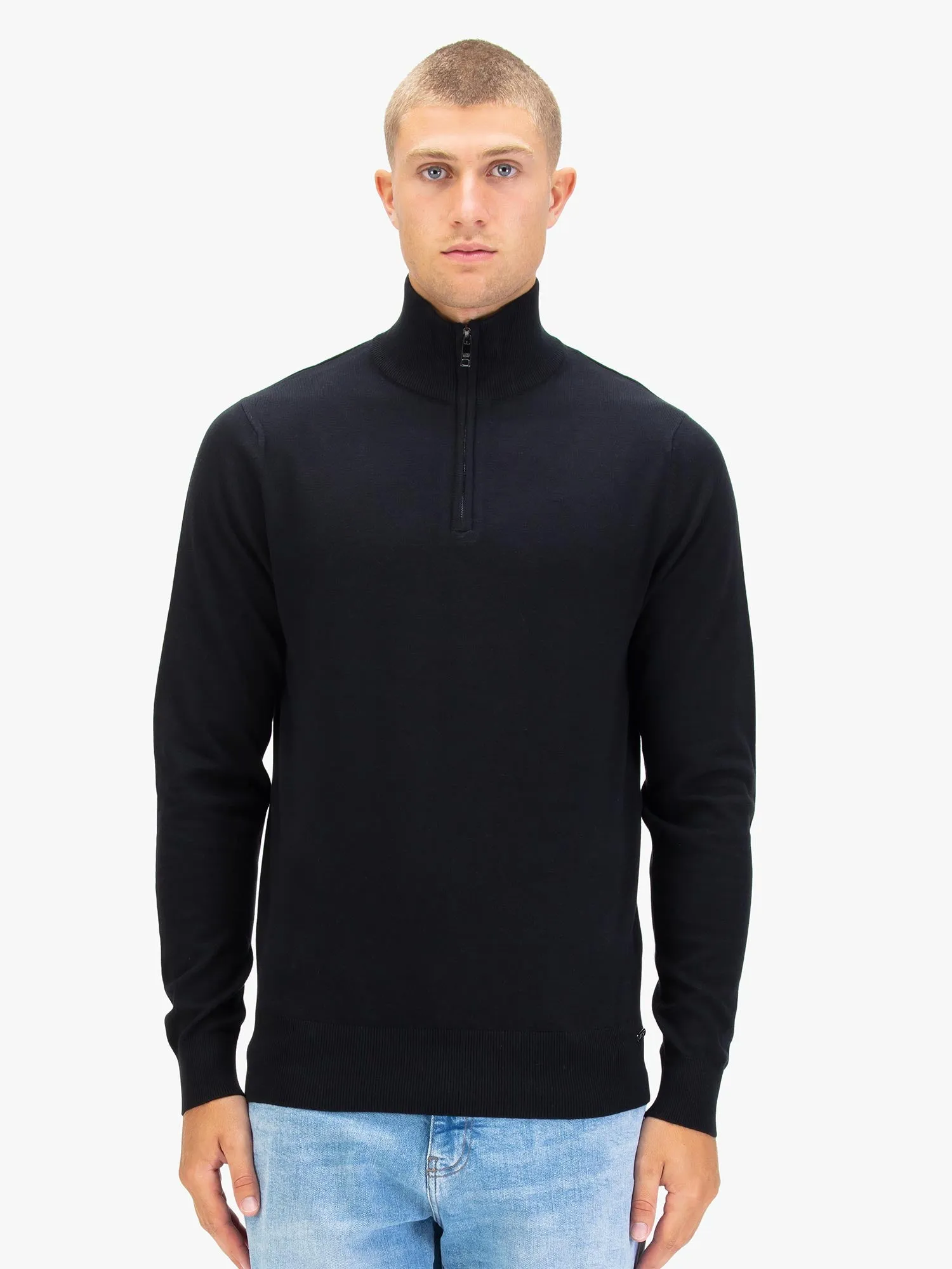 JACOB 1000 1/4 ZIP KNITTED JUMPER sold by Luke 1977 product image thumbnail 2