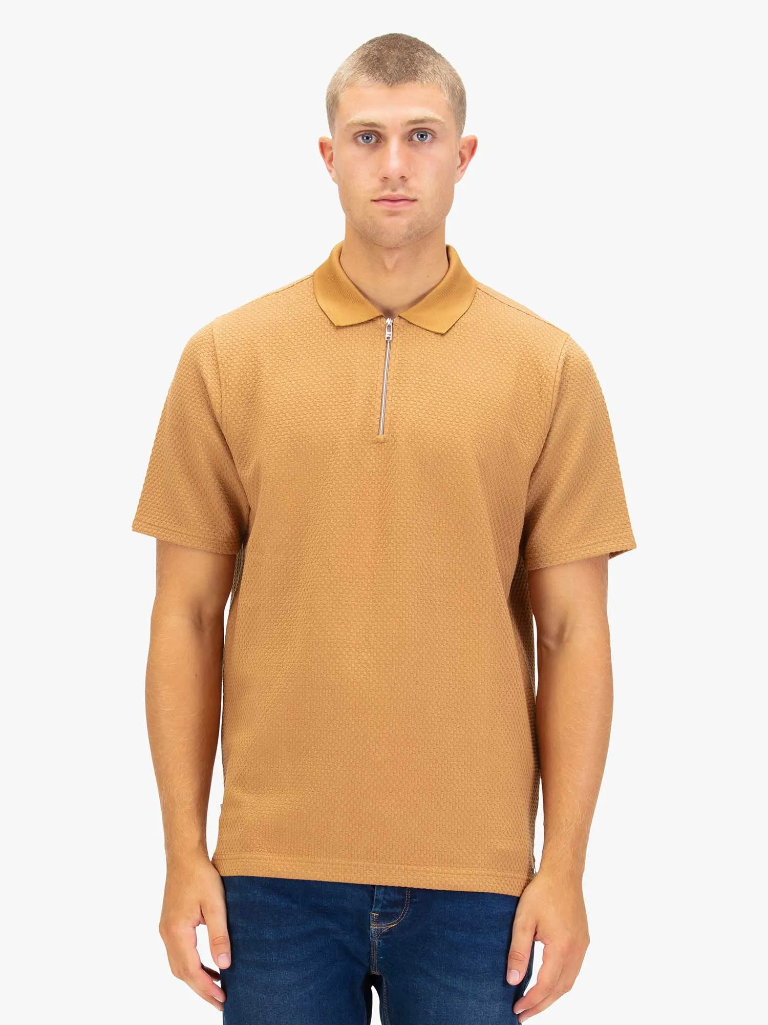 GILBRALTAR ZIP POLO sold by Luke 1977 product image thumbnail 2