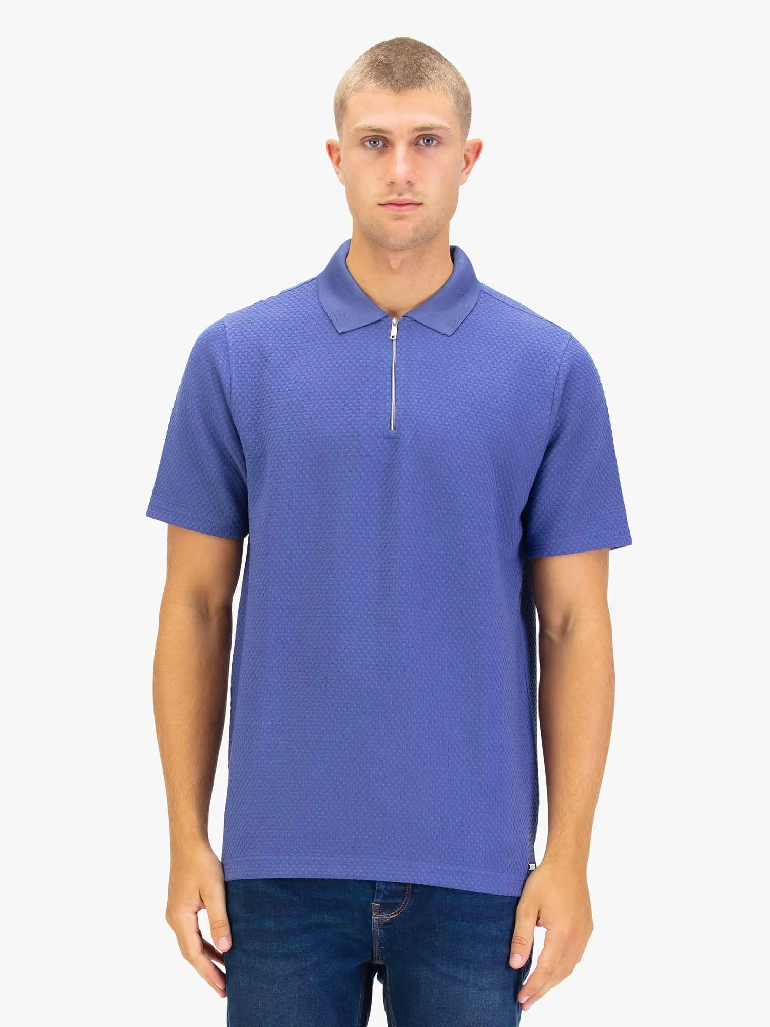GILBRALTAR ZIP POLO sold by Luke 1977 product image thumbnail 2