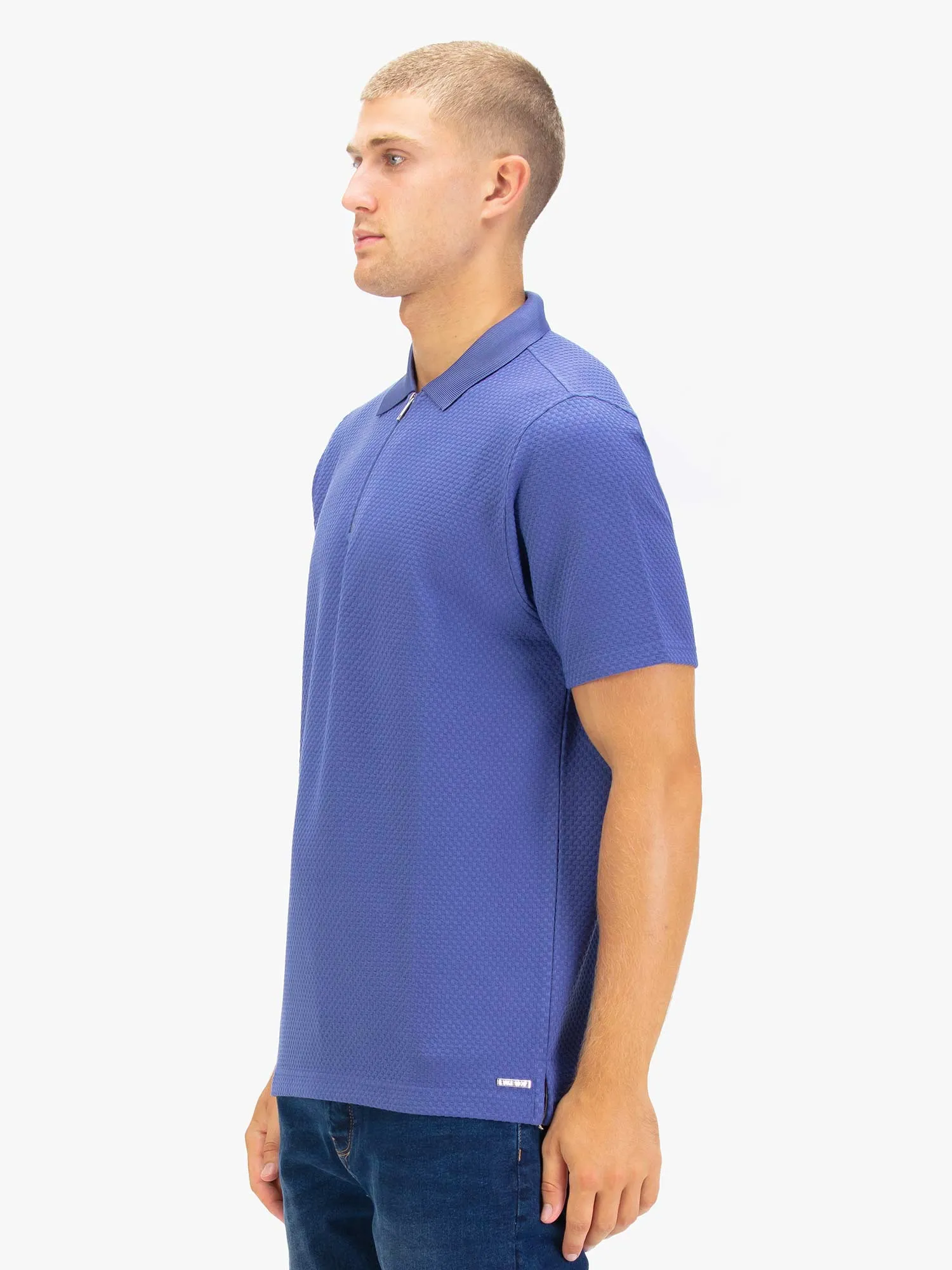GILBRALTAR ZIP POLO sold by Luke 1977 product image thumbnail 3