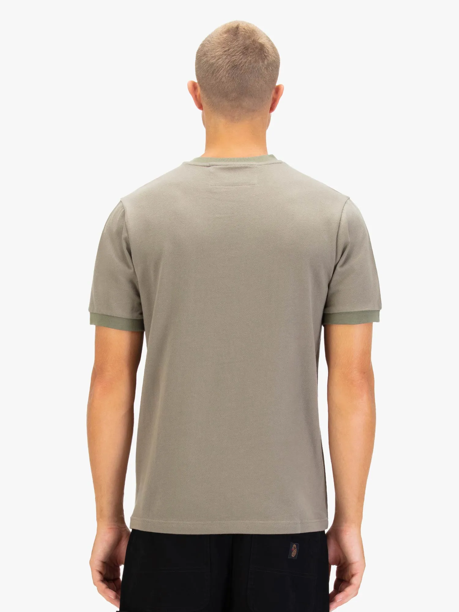 ALBAICIN HERRINGBONE T-SHIRT sold by Luke 1977 product image thumbnail 4