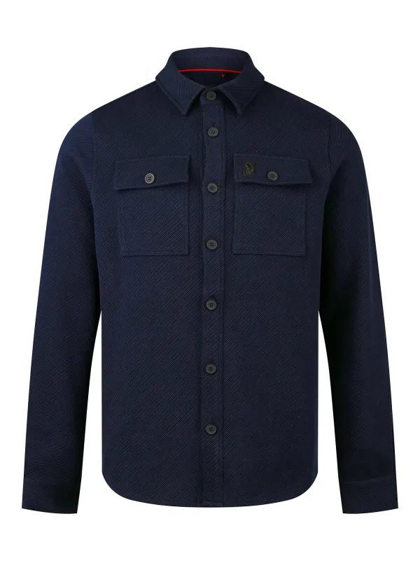 HAINES LONG SLEEVE BUTTON THROUGH SHIRT sold by Luke 1977