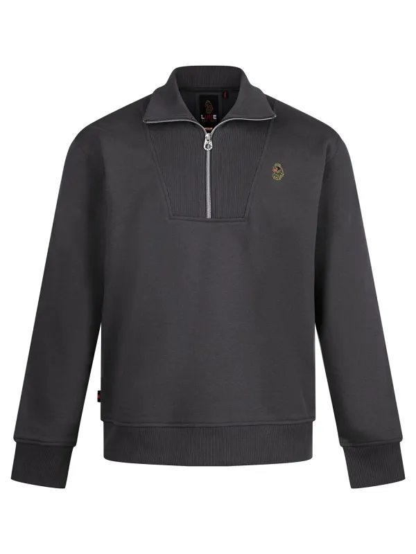 JAN JOSE ZIP FUNNEL COLLAR SWEATSHIRT sold by Luke 1977