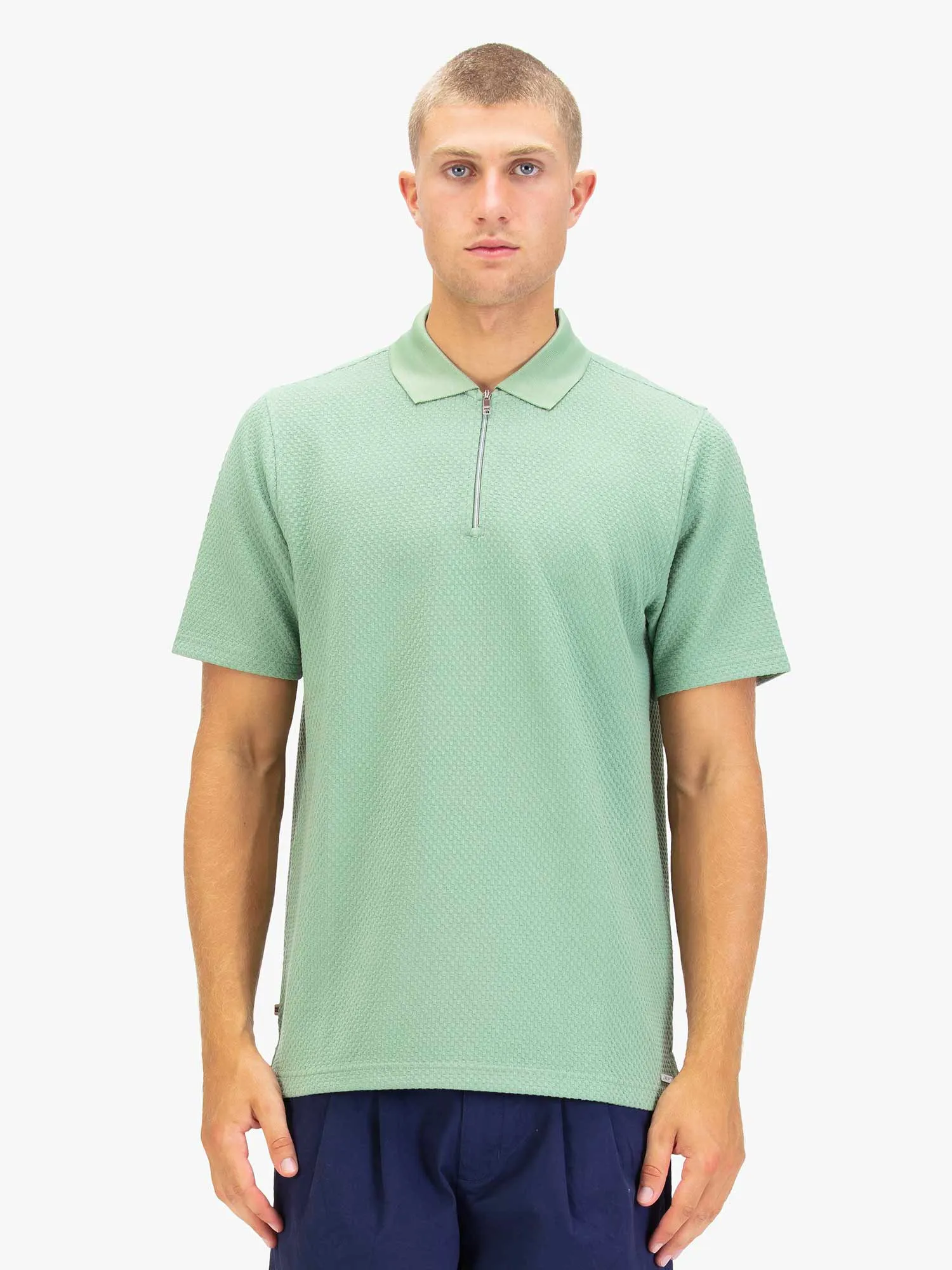 GILBRALTAR ZIP POLO sold by Luke 1977 product image thumbnail 2
