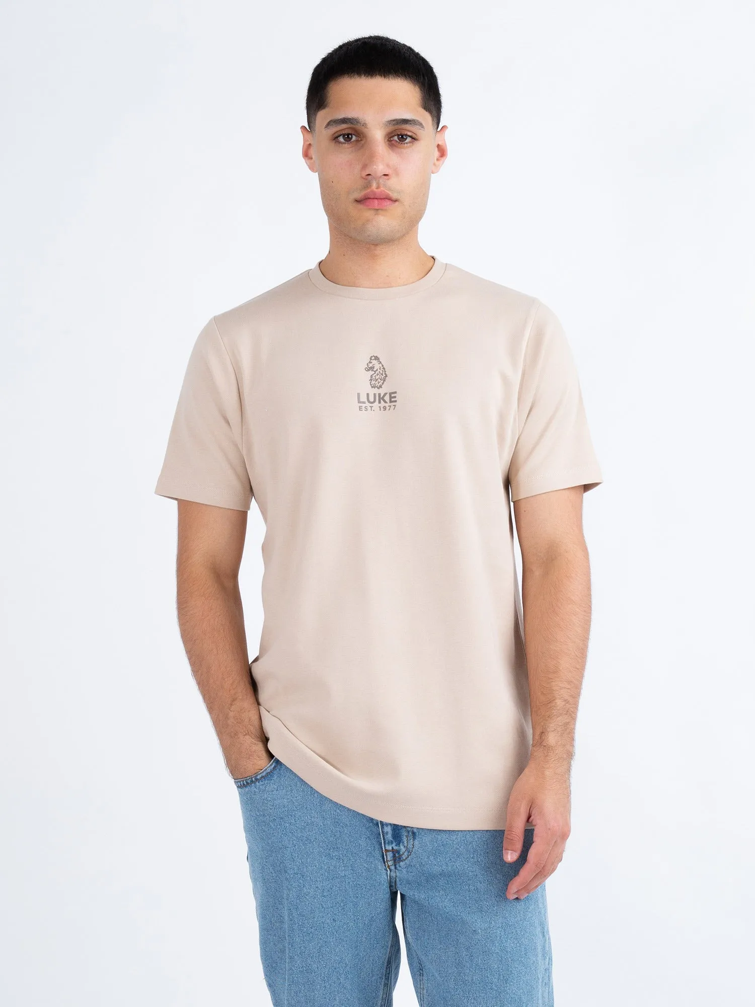 CENTER FOLD PURE COTTON HEAVYWEIGHT T-SHIRT sold by Luke 1977