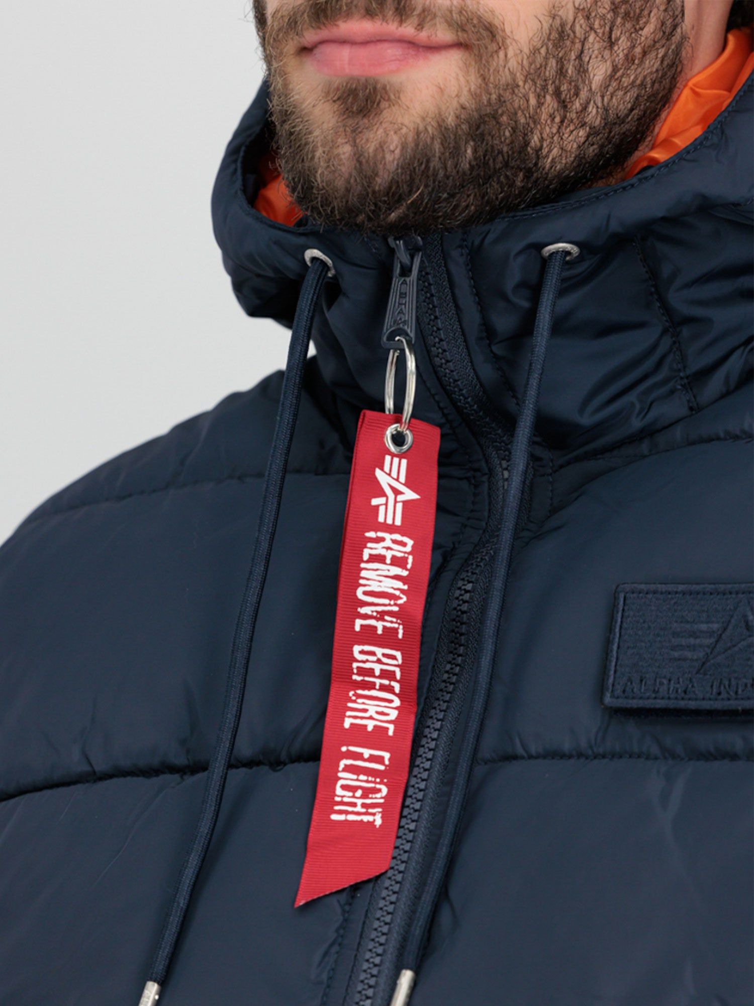 Alpha Industries Hooded Puffer Vest FD sold by Luke 1977 product image thumbnail 4