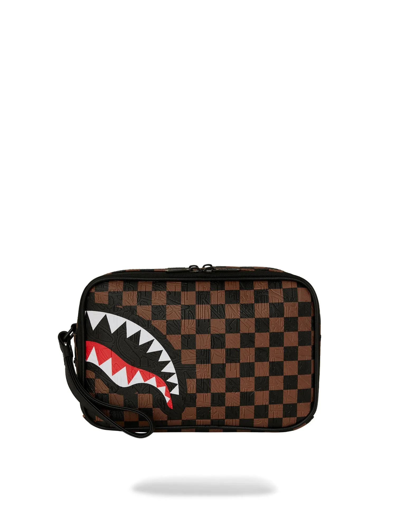 SPRAYGROUND CHECK 2 EMBOSS TOILETRY BAG sold by Luke 1977
