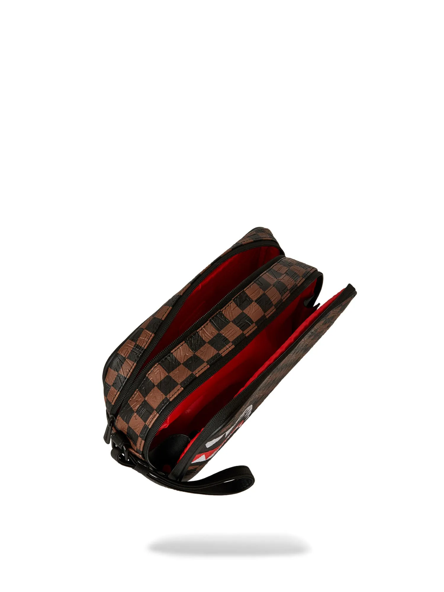 SPRAYGROUND CHECK 2 EMBOSS TOILETRY BAG sold by Luke 1977 product image thumbnail 2