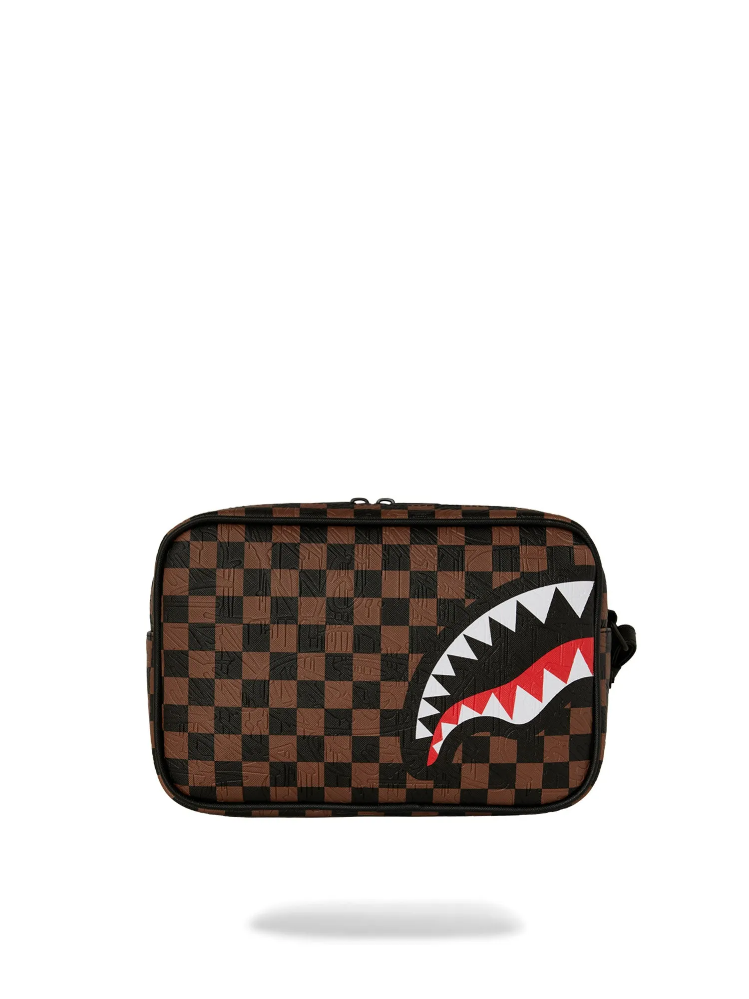 SPRAYGROUND CHECK 2 EMBOSS TOILETRY BAG sold by Luke 1977 product image thumbnail 4