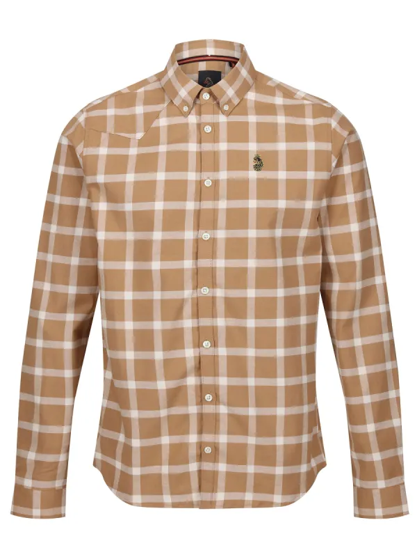 OXFORD TAILORED FIT SMART CHECKED SHIRT sold by Luke 1977