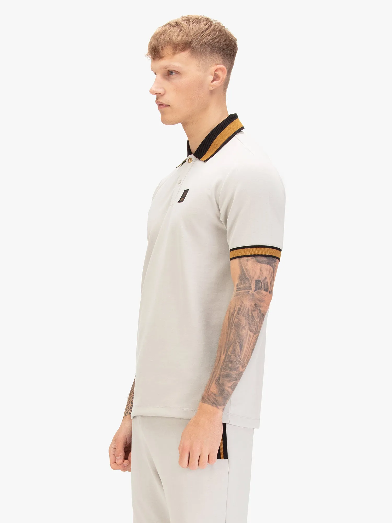 MAKATI HONEYCOMB TEXTURED POLO sold by Luke 1977 product image thumbnail 3