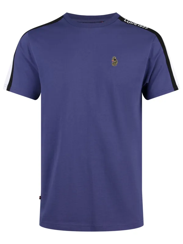 CIRUELLA SHOULDER PANEL T-SHIRT made by Luke 1977