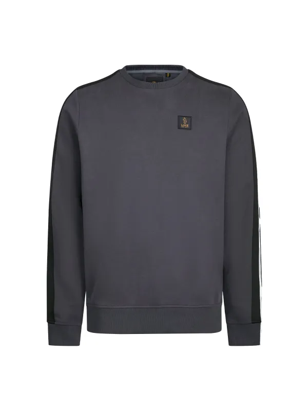 MASSACHUSETTS 1000 TAPE DETAIL SWEATSHIRT sold by Luke 1977