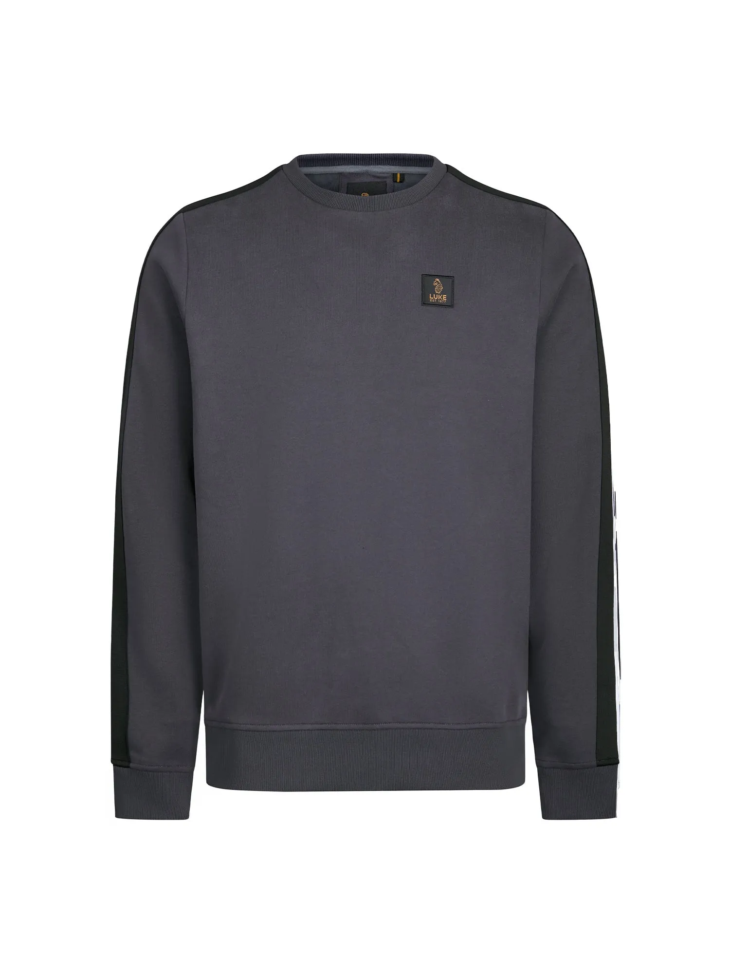 MASSACHUSETTS 1000 TAPE DETAIL SWEATSHIRT sold by Luke 1977