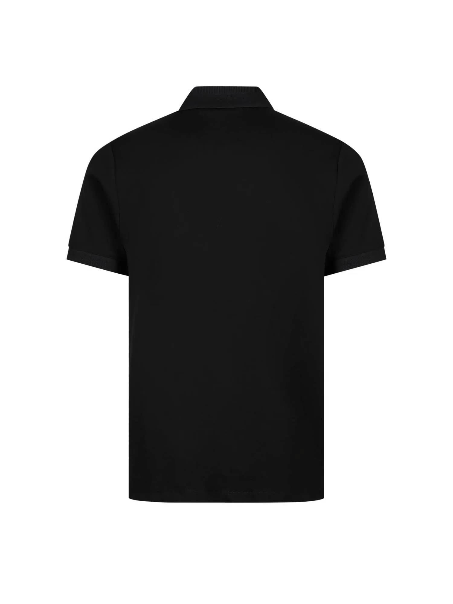 Makati Cotton Piqué Polo Shirt - Black sold by Luke 1977 product image thumbnail 5