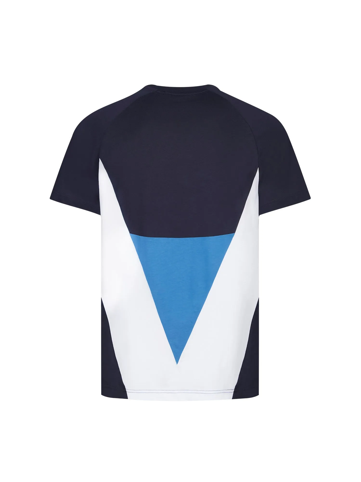 Obliged Chevron Panel Oversized T-Shirt - Navy sold by Luke 1977 product image thumbnail 5