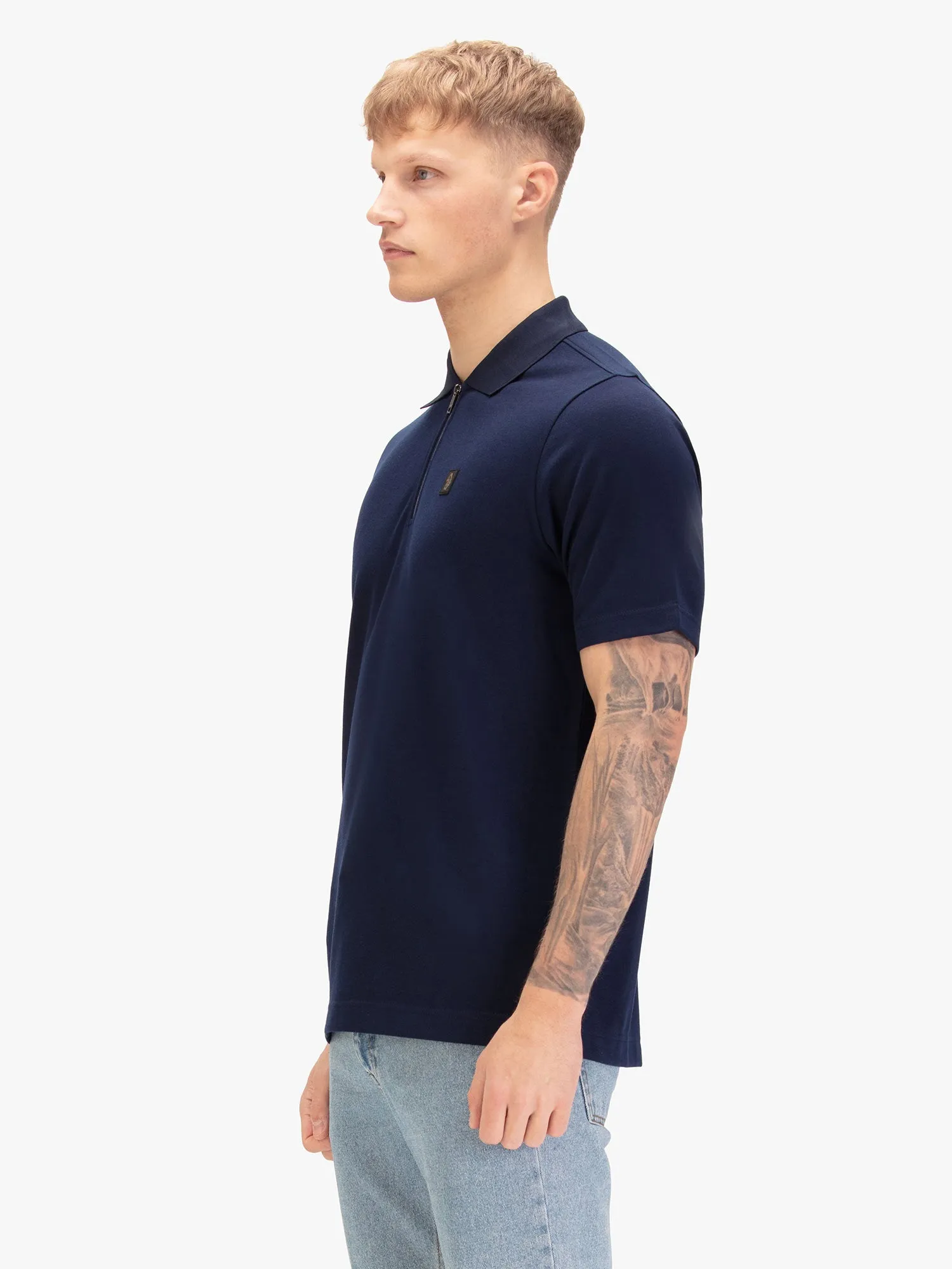 TURRET ZIP POLO sold by Luke 1977 product image thumbnail 3