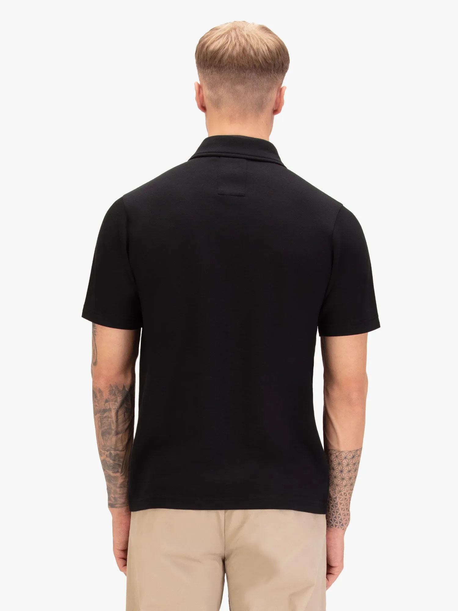 EUPHONIC MODAL ZIP POLO sold by Luke 1977 product image thumbnail 4
