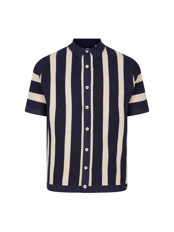 DECK KNITTED POLO made by Luke 1977