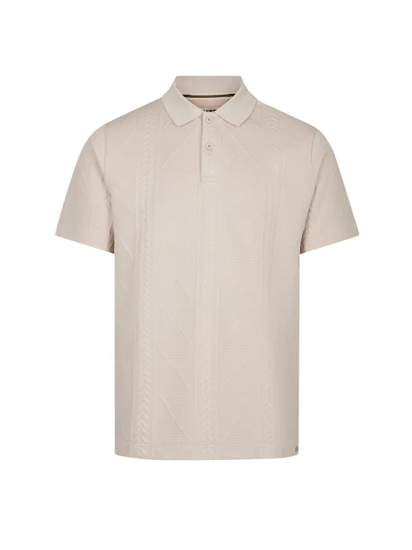 LA FE TEXTURED POLO made by Luke 1977