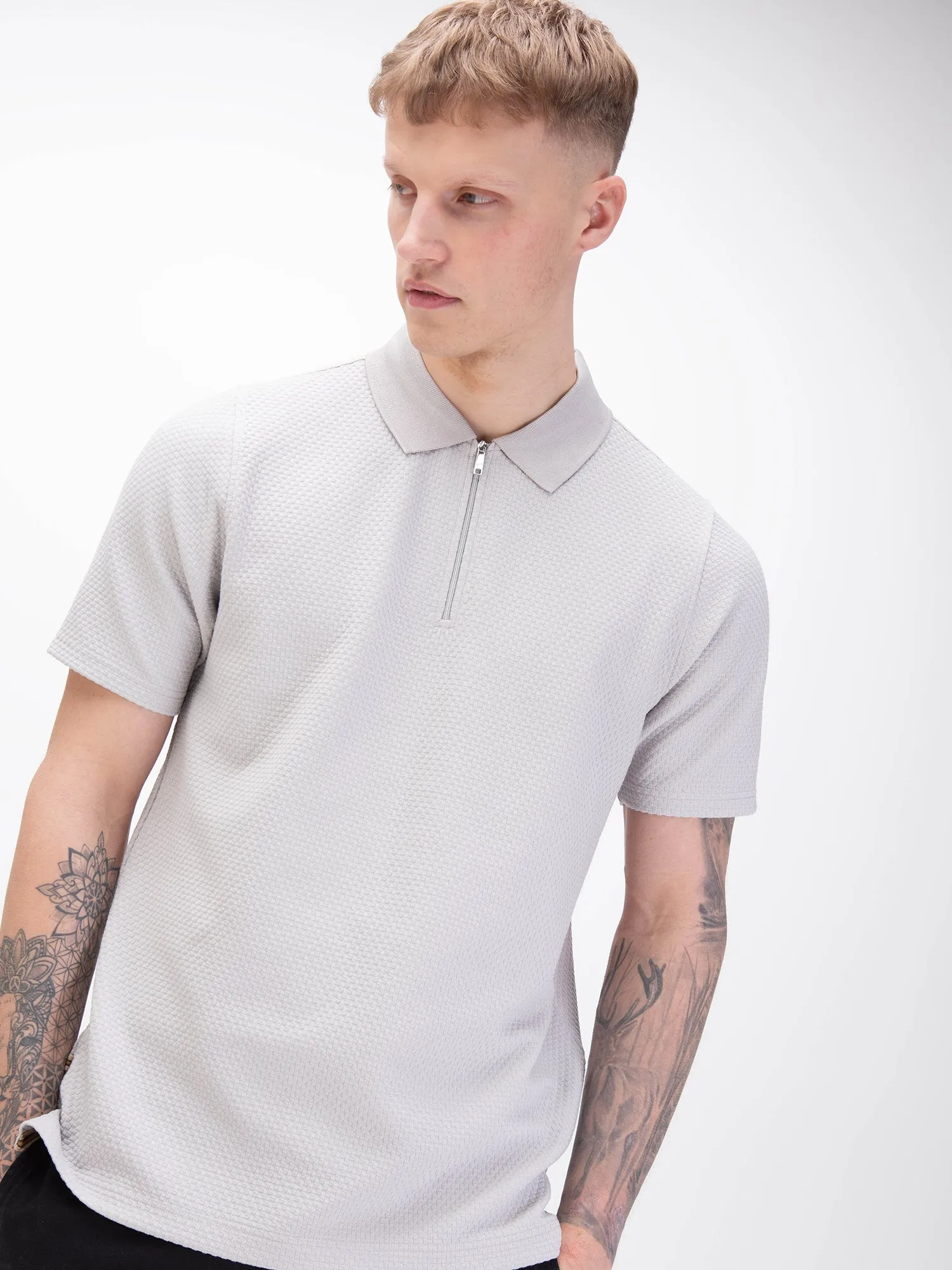 GILBRALTAR ZIP POLO sold by Luke 1977 product image thumbnail 5