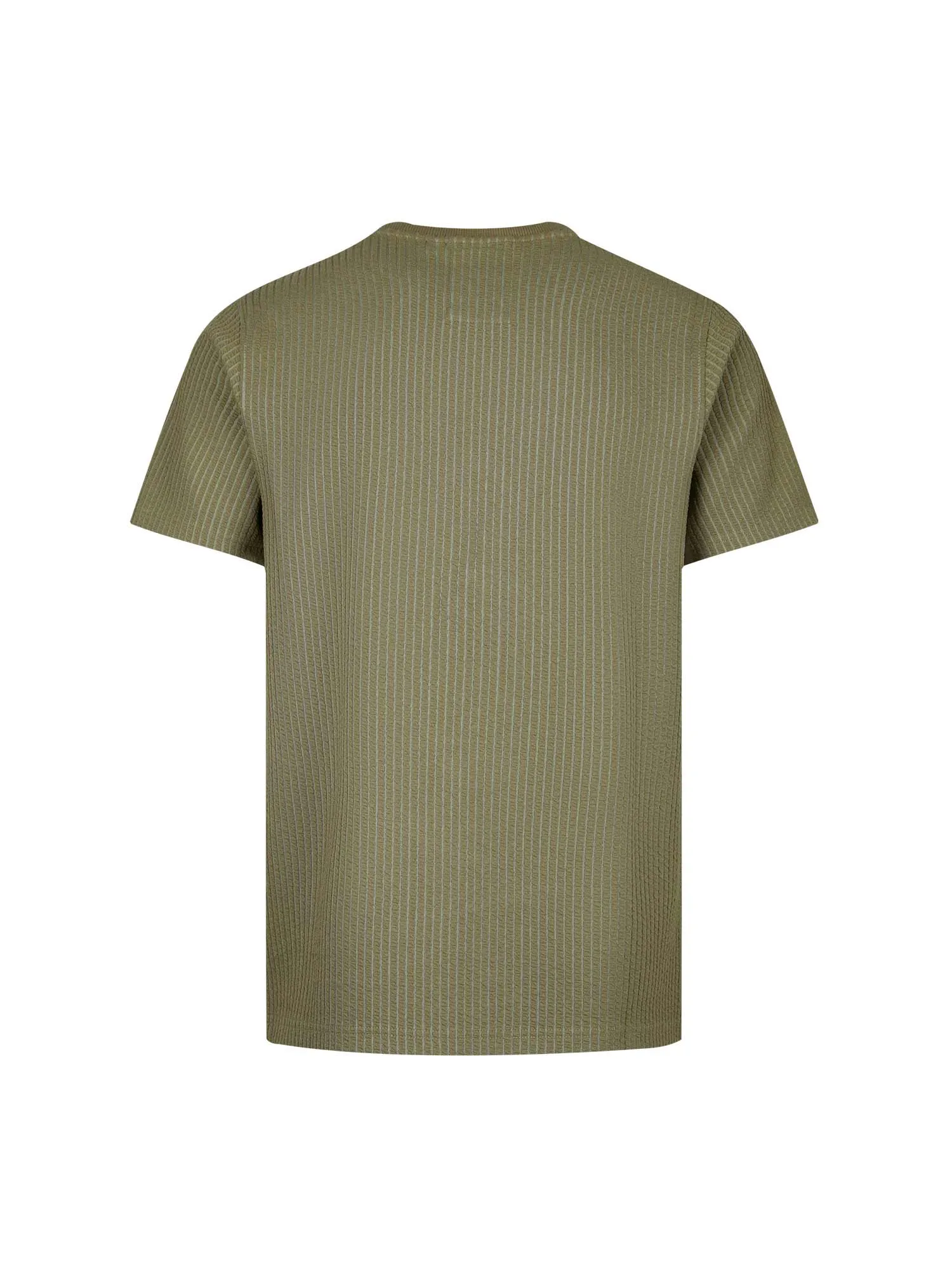 Waffle Down 1000 Jacquard Waffle T-Shirt - Green sold by Luke 1977 product image thumbnail 5
