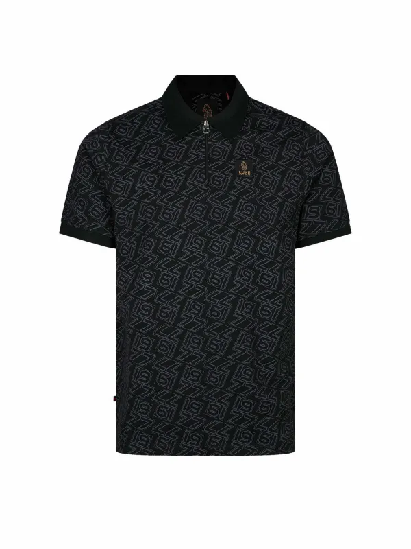 TOTTI OVERPRINT ZIP POLO made by Luke 1977